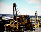 Buldozer pour travaux ferroviaires